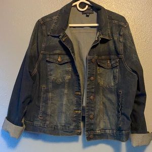 Just Usa Jean Jacket. Never Worn. Size 2x